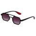 Double Beam Metal Sunglasses For Men – Business & Outdoor UV Protection With Small Frame Trendy Style_viptrois.com