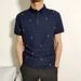 Men's Clothing Summer New Business Casual Polo Shirt Navy Blue Lightning Embroidery Short Sleeved T Shirt POLO Shirt_viptrois.com