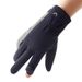 Skin-feeling warm gloves men's touch screen winter outdoor riding reflective plus velvet thickened water-repellent sports fingerless gloves_viptrois.com