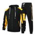 Youth Sportswear Set - Hooded Jacket & Pants, Lightweight Polyester Blend For Men & Teens (Multiple Colors & Sizes)_viptrois.com