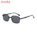 New Square Metal Frame Personalized Sunglasses Punk Style Men And Women Trendy Street Shooting Sunglasses T1283_viptrois.com