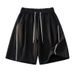 Men's Cargo Shorts Quick-Dry Loose Fit 5-Pocket Workwear Style Casual Shorts For Summer Functional Cargo Design_viptrois.com