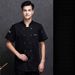 Men's Clothing chef clothes catering hotel restaurant kitchen clothes long and short sleeves breathable work clothes_viptrois.com