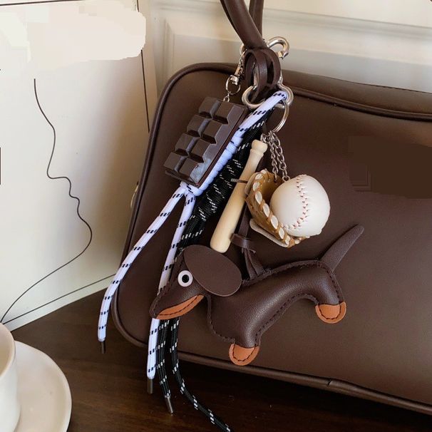 Bag Charm Dachshund Bag Pendant High End Cute Doll Accessories Girls Exquisite Small Accessories Style Doll Decoration_viptrois.com