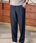 Men's Clothing Lightweight Soft Denim Loose Casual Pants For Men, Comfortable Straight Leg, Drape, Loose Fit, Versatile Retro Trendy Brand Pants_viptrois.com