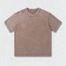 230G Heavy-weight Pure Cotton Short-sleeve T-shirt For Men, Drop-shoulder, Youth Summer Loose Fit, Large Size, Trendy,_viptrois.com