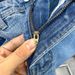 Men's Clothing Blue Washed Jeans Tapered 3D Cut Fashion Casual Denim Pants _viptrois.com