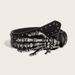 2025 Designer Gürtel Für Frauen Hohe Qualität Luxus Marke Punk Goth Niet Schwarz Jeans Unisex Männer Gürtel Pfote Schädel Schnalle Bund Mann_viptrois.com