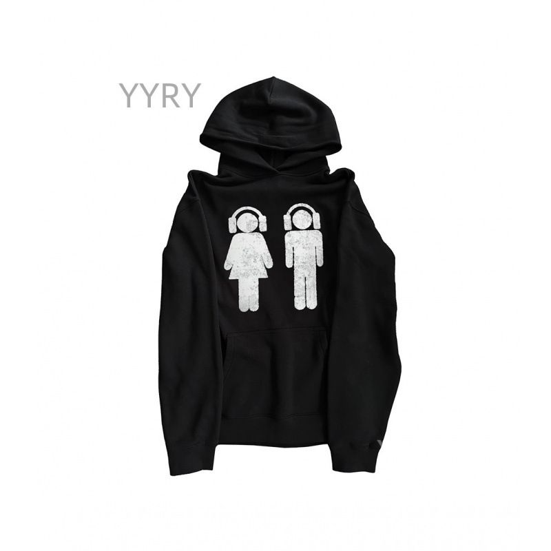 Men's Clothing Retro Jacket Street Fashion Y2k European And American Ins Personality Dark Print Sweater Long Sleeved Pullover Hoodie_viptrois.com