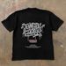 Trendy American Vintage Cotton Short Sleeve T-Shirt For Men Summer Loose Letter Print Top High Street Style_viptrois.com