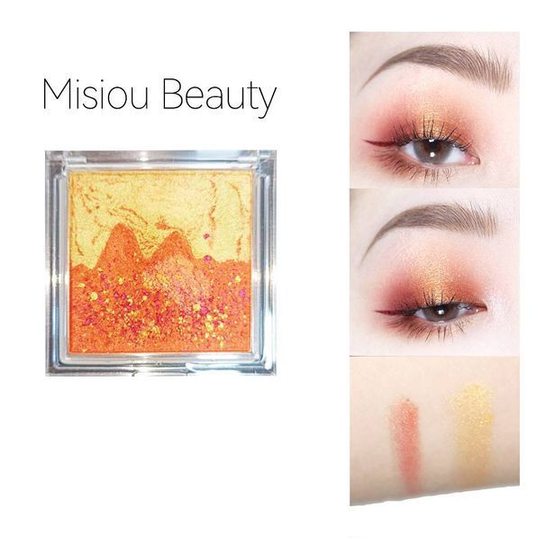 Halloween Christmas stage makeup pearl landscape color eyeshadow tray_viptrois.com