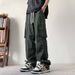 Men's Clothing Straight Casual Pants Summer Versatile Work Pants Thin Boys Teenagers Trousers_viptrois.com