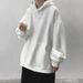 Basic solid color hooded sweatshirt for men in autumn and winter, loose, simple, thick, casual and versatile couple jacket_viptrois.com