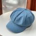 Women's Hats New Style Hat Retro Casual Cowboy Octagonal Hat Women Spring And Autumn All Match Fashion Beret Summer Baseball Cap_viptrois.com