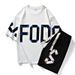 Men's Clothing Short Sleeved Men's Sports Suit Summer Thin Fashion Brand Matching Teenagers Casual Handsome Boys Shorts Two Piece Suit_viptrois.com