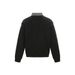 American High Street Men's Trendy Loose Spring And Autumn Plaid Lapel Color Block Pullover Sweatshirt_viptrois.com