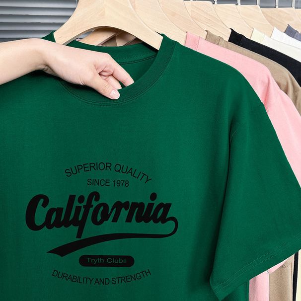 200GSM Premium Cotton Men's T-Shirt – Classic Crew Neck Short Sleeve Tee (Black/White/Charcoal/Navy/Pink/Beige/Brown/Green)_viptrois.com