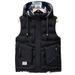 Men's Winter Padded Vest Jacket - Thickened Warm Workstyle Sleeveless Coat For Outdoor & Casual Wear (Black/Red/Beige/Blue/Brown/Gray, L-6XL)_viptrois.com