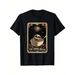 Camiseta Tarot Esqueleto Divertido Con Gráfico De Calavera Cósmica Y Cereal En Estilo Retro Perfecta Uso Casual Para_viptrois.com