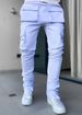 Men's Clothing Lace Up Pants With Multiple Pockets Wear Resistant Anti Beam Heels Straight Leg Running Sports And Leisure Men's Trousers_viptrois.com