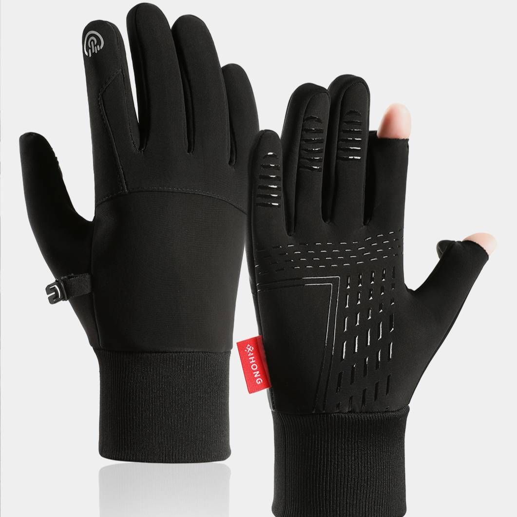 Men's Gloves Autumn And Winter Sports Plus Velvet Warm Men And Women Non Slip Touch Screen Skiing Cycling Cycling Cold Outdoor Gloves_viptrois.com