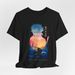 Silhouette Tanjiro Tee, Anime Graphic T-Shirt Mens Womens Tees Top, Casual Wear, Unisex Jersey Shirt_viptrois.com