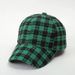 New Little Fragrant Hood Children's Checkered Baseball Fashion Korean Versatile Duck Tongue Hat 2024 Spring/Summer_viptrois.com