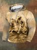 Loom Loom 3D Cross-Border For Men Independent Station Fashion Trend Hot-Selling Printed Hoodie_viptrois.com
