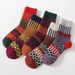 2025Winter Thickened Socks, Women's Warm Wool Socks, Retro Artistic Women's Socks 2025_viptrois.com