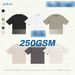 Men's Casual Linen Cotton Short Sleeve T-Shirt - Relaxed Fit Crew Neck Tee For Streetwear & Everyday Comfort (Black/White/Gray/Khaki)_viptrois.com