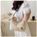 Women's Tote Bags Sunflower Grass Woven Tote Bag, Single-shoulder Bag, Fashionable And Trendy Vacation Woven Women's Bag_viptrois.com