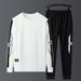 Men's Clothing Spring and Autumn Sports Suit Men's Fashion Brand Hooded Sweater Casual Plus Size Suit Men's Handsome Two piece Suit_viptrois.com