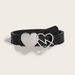 Women's Belt 2024 New Korean Fashion All-match Casual Heart Belt All-match Decorative Love Buckle Belt_viptrois.com
