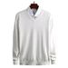 Autumn And Winter V-neck Sweater, Slim Fit Long Sleeved Knitted Sweater, Warm Base Sweater, Knitted Sweater_viptrois.com