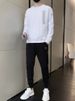 Men's Clothing Casual sports suit men's autumn new loose sweater long sleeve teenager Korean style trendy handsome two-piece suit new_viptrois.com