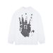 260GSM Oversized Streetwear T-Shirt – Minimalist Drop Shoulder Tee With Raw Hem Detail (Unisex Relaxed Fit, Heavyweight Cotton) – Black/White_viptrois.com