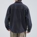 Trendy Denim Shirt Men's Loose Plus Size Spring New Item, Cool And Stylish Long Sleeved Workwear Shirt, Youth Jacket_viptrois.com