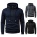 Men's Clothing Slim Fit Zip-Up Hoodie – Minimalist Polyester Pullover With Adjustable Hood & Patch Pockets (S-2XL) | Casual Streetwear_viptrois.com