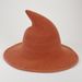 Unisex Halloween hat conventional wizard hat folding knit hat spire witch hat_viptrois.com