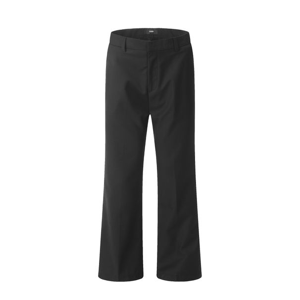 Men's Clothing Straight Slim Fit Flared Cleanfit Pants Versatile Drape Casual Trousers_viptrois.com