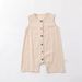 Baby Summer Cool Sleeveless One Piece Vest For Boys And Girls Baby Colorful Button Casual Romper For Going Out Crawling Clothes_viptrois.com