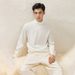 Men's Clothing Simple And Elegant Base Layer Semi-Turtle Neck Sweater Slim Fit Knit Pullover Casual Long Sleeve Thermal Tops For Autumn Winter_viptrois.com