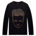 Men's Clothing Hot Diamond Head Handsome Modal Thin Slim Men's Bottoming Shirt_viptrois.com