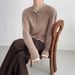 Loom Half-Zip Stand Collar Two-Piece Knitted Slim Fit Spring Autumn Men's European And American Trendy Ribbed Sweater_viptrois.com