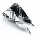 3cm Wide Shoelaces For Men And Women Single Layer Flat Bread Shoes White And Black Widened Super Wide Two Color Pattern Shoelaces_viptrois.com