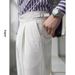 2024 New Loose Casual Pants Men's Korean Version Trendy Versatile Pants Summer Thin Pendant Wide-leg Mopping Trousers_viptrois.com