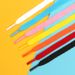 Shoe Accessories mesh shoelaces polyester mid stretch flat style 0.8cm casual canvas sports shoelaces rope a pair_viptrois.com
