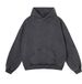 Korean Style Autumn Winter New Versatile Personality Printed Hoodie Sweatshirt Washed Cotton Solid Color_viptrois.com