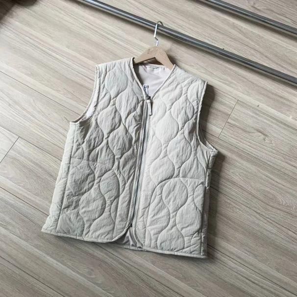 Nordmann Men's Autumn Winter Quilted Air Cotton Casual Vest Sleeveless Tank Top Base Layer Warm Versatile Trendy Item_viptrois.com