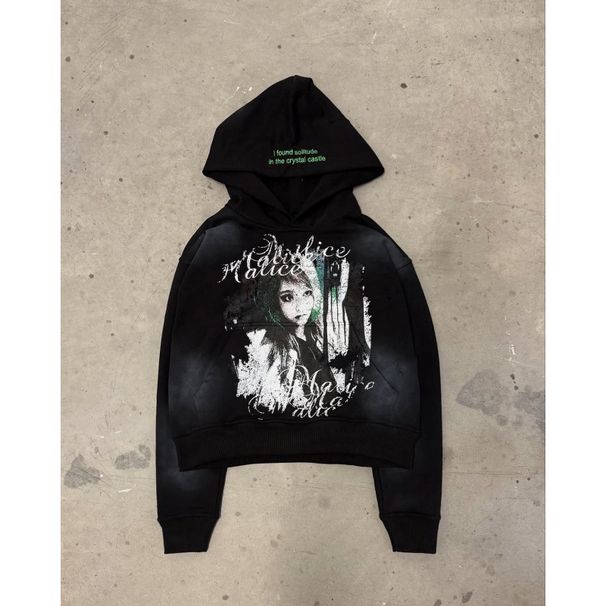 Men's Clothing Street Fashion European And American Wholesale American Personality Dark Print Sweatshirt Long Sleeve Pullover Hoodie Retro Jacket_viptrois.com